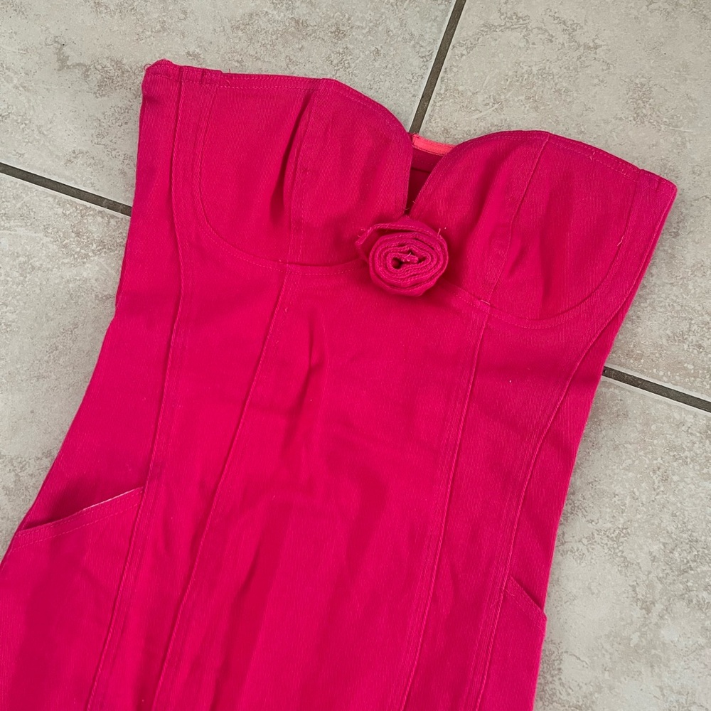 NEVER WORN Nova Pink Mini Dress - Picture 4 of 6